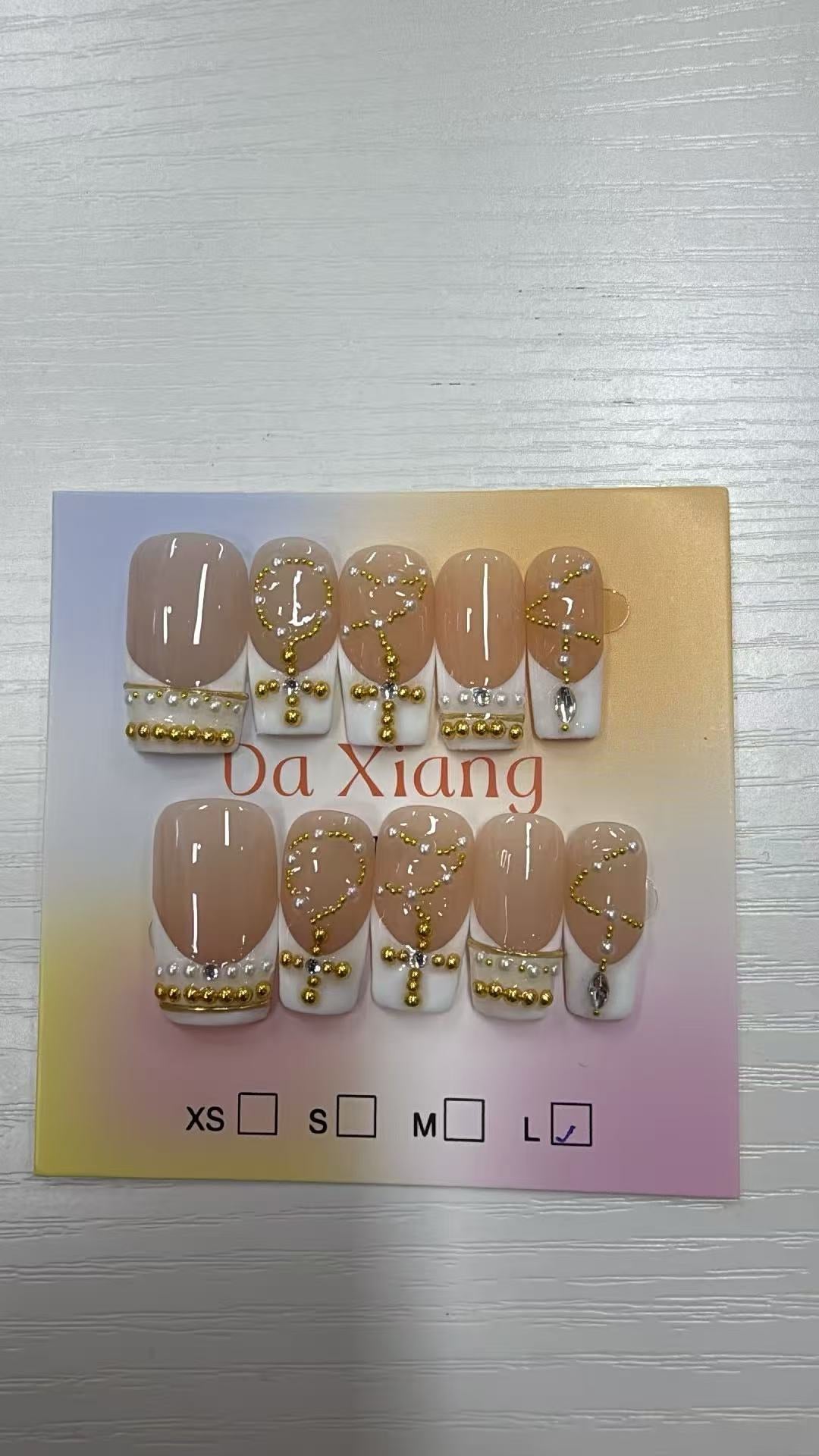 10 USD Shop DIY Short Press On Nail Set