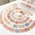 Rainbow French Short Press-On Nail Set